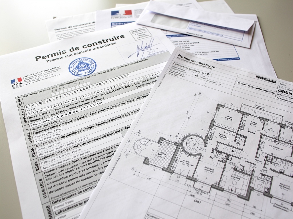 Dossier de demande de permis de construire et documents d'urbanisme français — pièces réglementaires exigées par la mairie